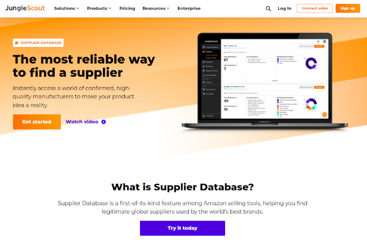 Supplier Database by JungleScout